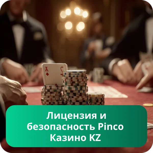 Лицензия и безопасность Pinco Казино KZ